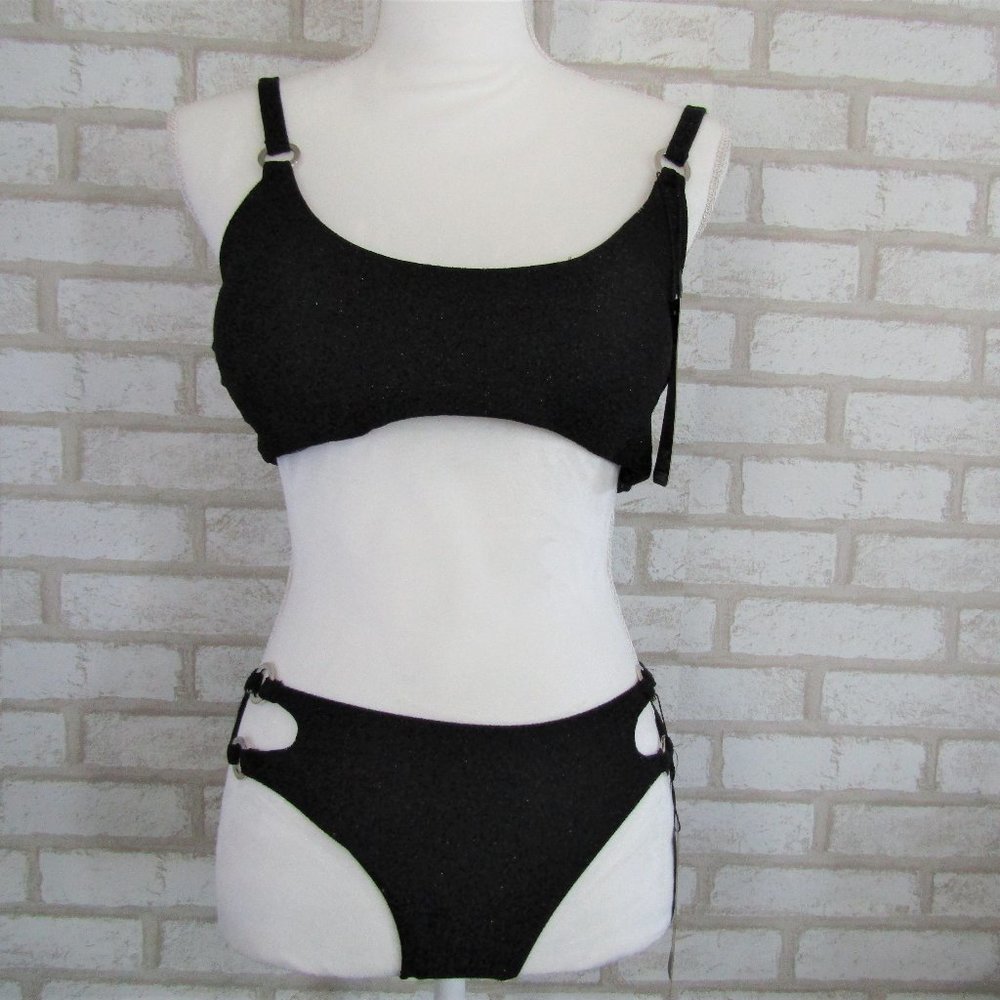 bebe two piece swim suit XL